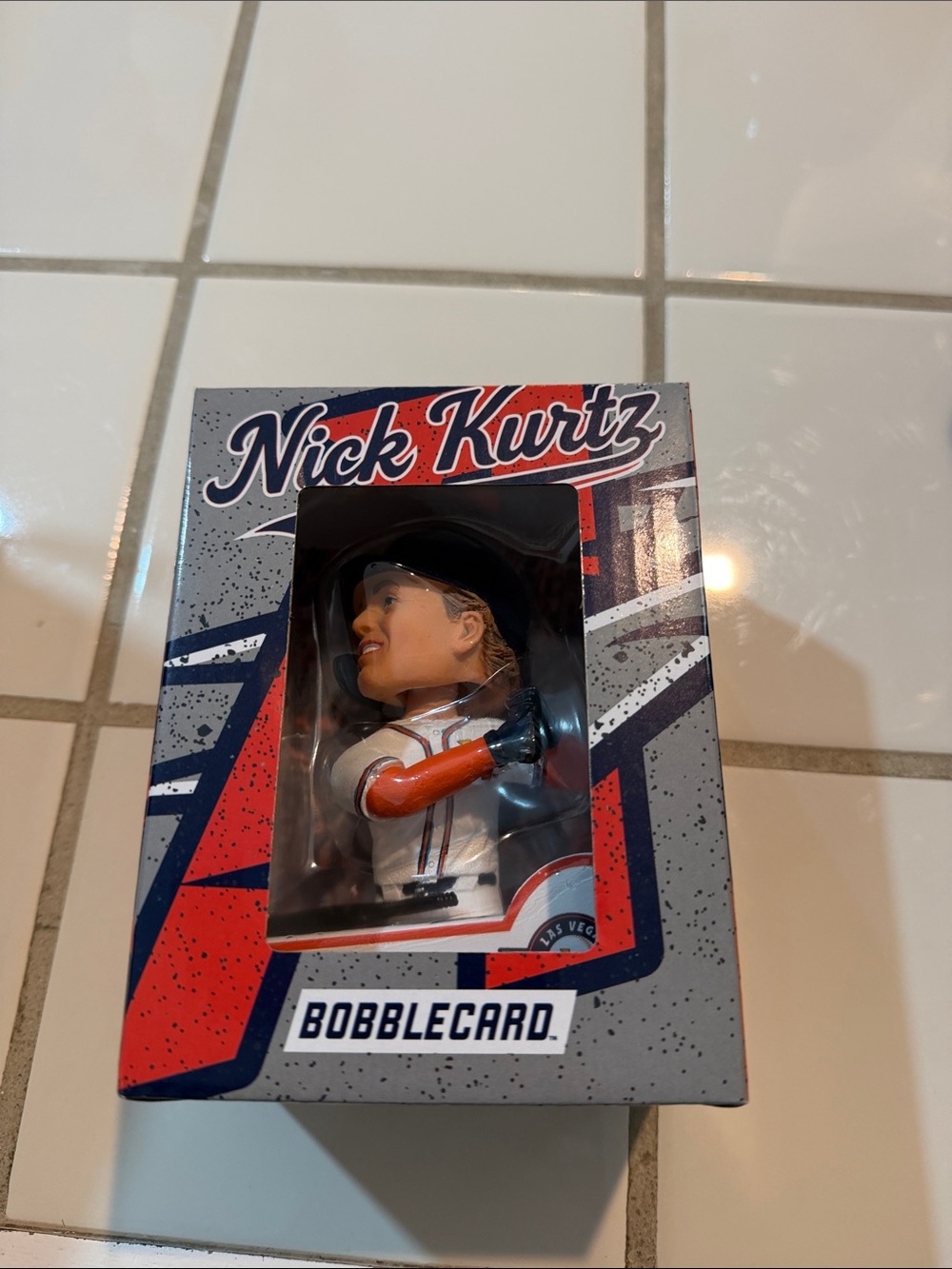 Aviator Nation Orange & Navy Nick Kurtz Bobblecard